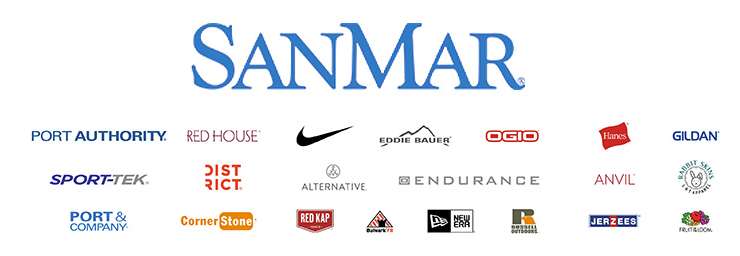 Proud Partner of Sanmar Clothing