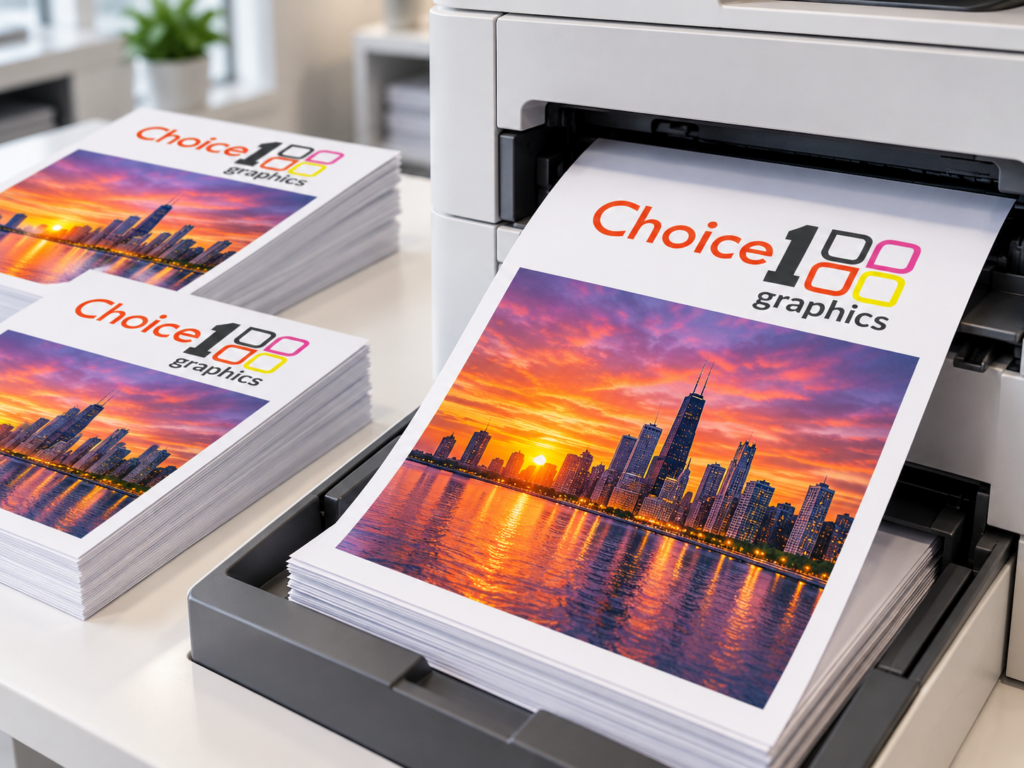 Copier output tray filling with full-color copies